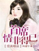 愛淡婚涼,首席情非得已