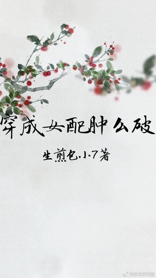 穿成女配腫麼破