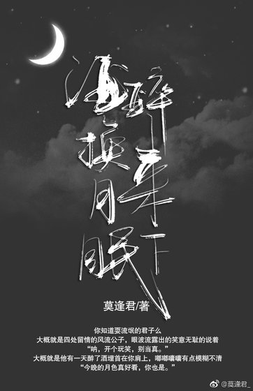酒醉換來月下眠